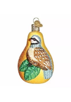 Buy 👍 Old World 🎅 Christmas Partridge in A Pear Tree Ornament 👏 -Old World Christmas Shop Belk 668