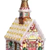 Promo โ Old World โ Christmas Glass Blown Ornament Gingerbread Church (#20077) ๐ 2 Promo โ Old World โ Christmas Glass Blown Ornament Gingerbread Church (#20077) ๐ -Old World Christmas Shop Belk 681