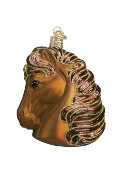 Buy โ Old World ๐ Christmas Horse Head-Brown Glass Blown Ornament for ๐ Christmas Tree ๐ 9 Buy โ Old World ๐ Christmas Horse Head-Brown Glass Blown Ornament for ๐ Christmas Tree ๐ -Old World Christmas Shop Belk 699