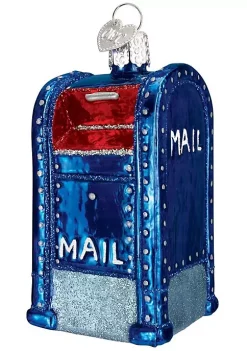 Cheap 😍 Old World ❄ Christmas 36094 Glass Blown Mailbox Ornament 💯 -Old World Christmas Shop Belk 709
