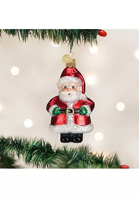 Deals 👍 Old World 🎁 Christmas Short Stuff Santa Glass Blown Ornament 😍 4 Deals 👍 Old World 🎁 Christmas Short Stuff Santa Glass Blown Ornament 😍 - Image 2
