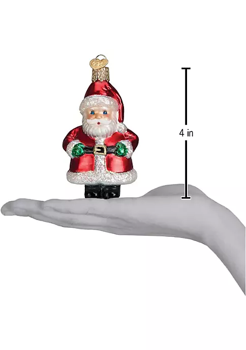 Deals 👍 Old World 🎁 Christmas Short Stuff Santa Glass Blown Ornament 😍 5 Deals 👍 Old World 🎁 Christmas Short Stuff Santa Glass Blown Ornament 😍 - Image 3