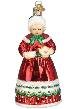 Brand new 💯 Old World 🎄 Christmas Hanging Glass Tree Ornament, Mrs. Claus 🎁 -Old World Christmas Shop Belk 756