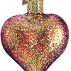 Coupon ⌛ Old World 🎁 Christmas 30003 Glass Blown Heart Assortment Ornament (Pack of 1) 🎁