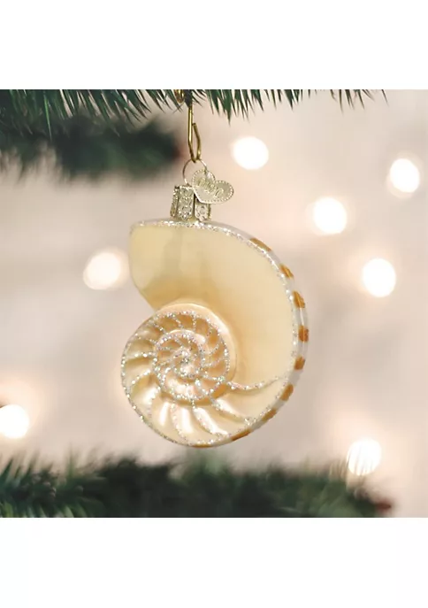 Cheap ๐ฅฐ Old World ๐ Christmas 12150 Glass Blown Nautilus Shell Ornament ๐ 3 Cheap ๐ฅฐ Old World ๐ Christmas 12150 Glass Blown Nautilus Shell Ornament ๐