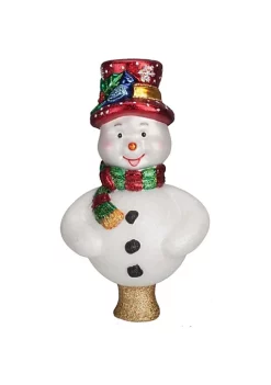 Flash Sale 👏 Old World 🎅 Christmas Glass Blown Tree Ornament, Frosty Tree Top 🎉 -Old World Christmas Shop Belk 789