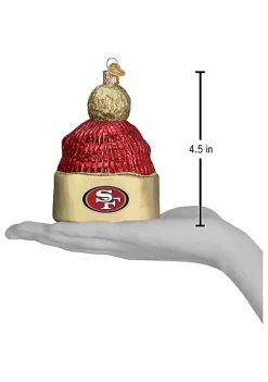 Cheap 🔥 Old World 🔔 Christmas San Francisco 49ers Beanie Ornament For 🔔 Christmas Tree 🛒 -Old World Christmas Shop Belk 797