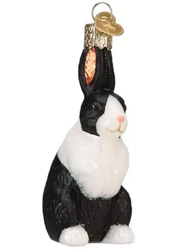Wholesale ✨ Old World 🎁 Christmas Hanging Glass Tree Ornament, Dutch Rabbit ✨