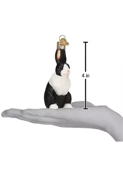 Wholesale ✨ Old World 🎁 Christmas Hanging Glass Tree Ornament, Dutch Rabbit ✨ -Old World Christmas Shop Belk 827