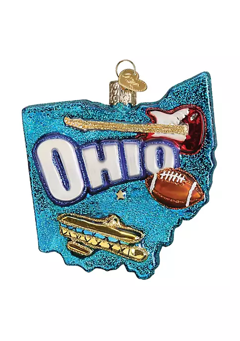 Best Pirce ๐ Old World ๐ Christmas State Of Ohio Ornament For ๐ Christmas Tree, 4" ๐ 3 Best Pirce ๐ Old World ๐ Christmas State Of Ohio Ornament For ๐ Christmas Tree, 4" ๐
