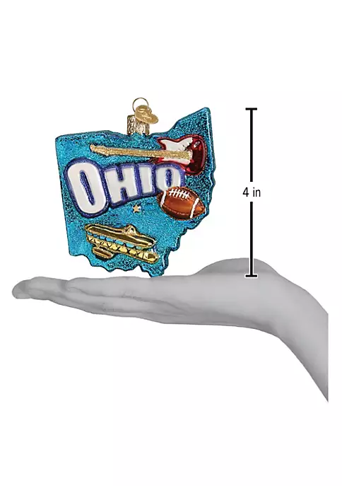 Best Pirce ๐ Old World ๐ Christmas State Of Ohio Ornament For ๐ Christmas Tree, 4" ๐ 6 Best Pirce ๐ Old World ๐ Christmas State Of Ohio Ornament For ๐ Christmas Tree, 4" ๐ - Image 4