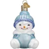 Cheapest 👏 Old World 🎄 Christmas Snow Baby BOY Ornament, Cheerful White 👍 -Old World Christmas Shop Belk 889