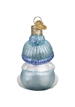 Cheapest 👏 Old World 🎄 Christmas Snow Baby BOY Ornament, Cheerful White 👍 -Old World Christmas Shop Belk 891