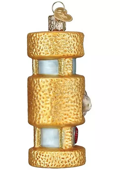 Best deal 🎁 Old World 🎄 Christmas Hanging Glass Tree Ornament, Cat Tower 💯 6 Best deal 🎁 Old World 🎄 Christmas Hanging Glass Tree Ornament, Cat Tower 💯 - Image 4