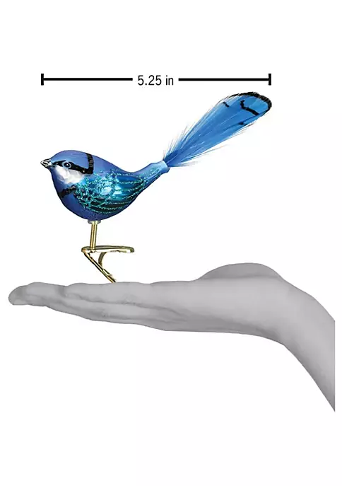 Deals 🛒 Old World 🎄 Christmas Bird ⌚ Watcher Collection Glass Blown Ornaments, Fairy Wren 😍 4 Deals 🛒 Old World 🎄 Christmas Bird ⌚ Watcher Collection Glass Blown Ornaments, Fairy Wren 😍 - Image 2