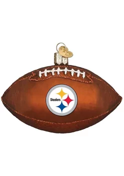 Hot Sale 🎉 Old World 🎄 Christmas Pittsburgh Steelers Football Ornament For 🎄 Christmas Tree 😉