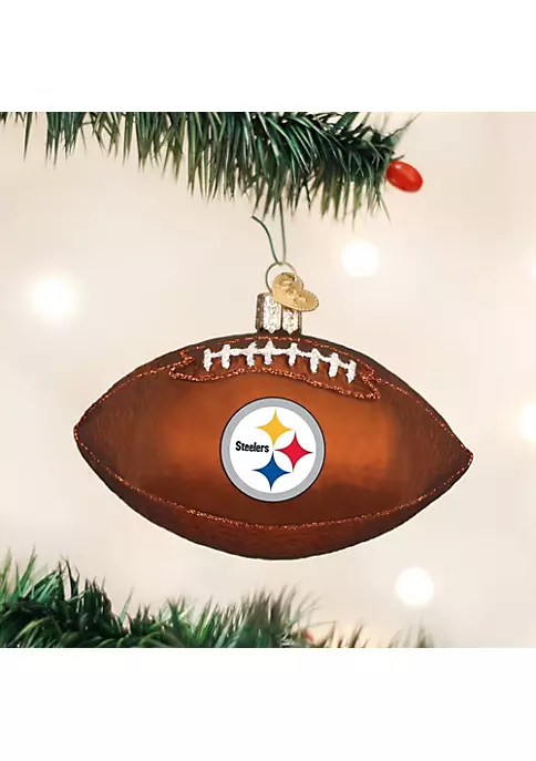 Hot Sale π Old World π Christmas Pittsburgh Steelers Football Ornament For π Christmas Tree π 4 Hot Sale π Old World π Christmas Pittsburgh Steelers Football Ornament For π Christmas Tree π - Image 2