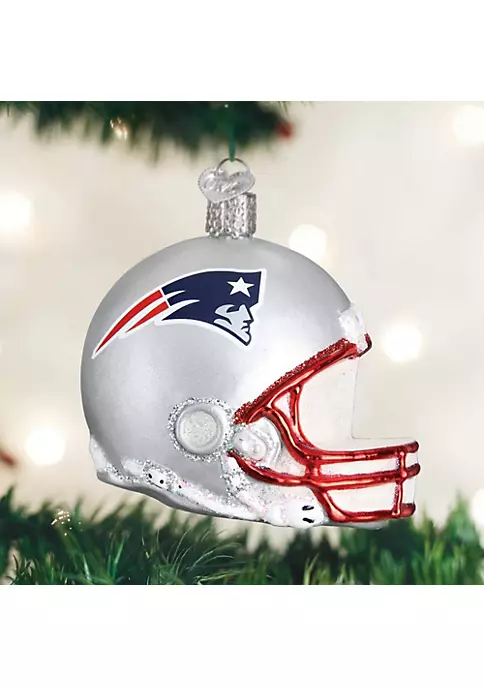 Discount π Old World π Christmas New England Patriots Helmet Ornament For π Christmas Tree π 4 Discount π Old World π Christmas New England Patriots Helmet Ornament For π Christmas Tree π - Image 2