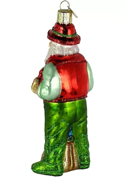 Flash Sale 👏 Old World ❄ Christmas Ornaments Fisherman Collection Glass Blown Ornaments for ❄ Christmas Tree, Fly Fishing ✔️ -Old World Christmas Shop Belk 949
