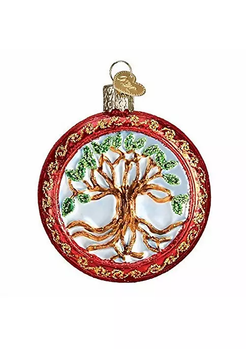 Budget 🔔 Old World 🎅 Christmas Tree Of Life Glass Blown Ornament 🌟 3 Budget 🔔 Old World 🎅 Christmas Tree Of Life Glass Blown Ornament 🌟