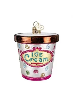 Coupon 👏 Old World 🎅 Christmas: Ice Cream Carton Glass Ornaments for 🎅 Christmas Tree 🎁 -Old World Christmas Shop Belk 964