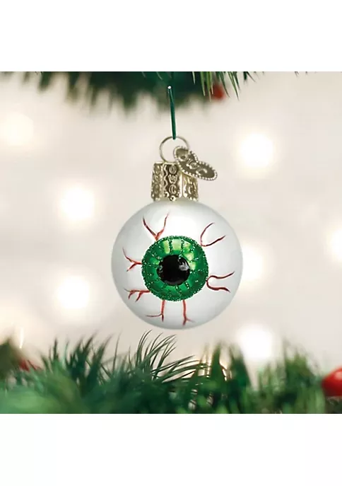 New ๐ฏ Old World ๐ Christmas Green Evil Eye Glass Blown Ornament, ๐ Christmas Tree ๐ 5 New ๐ฏ Old World ๐ Christmas Green Evil Eye Glass Blown Ornament, ๐ Christmas Tree ๐ - Image 3