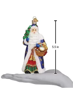 Discount ⌛ Old World 🔔 Christmas Glass Blown Tree Ornament, Regal Father 🔔 Christmas 🔥 -Old World Christmas Shop Belk 971
