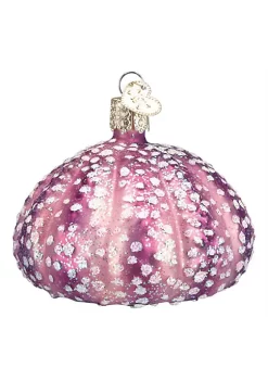 Discount 🧨 Old World 🔔 Christmas Hanging Glass Tree Ornament, Purple Sea Urchin ⭐ -Old World Christmas Shop Belk 992
